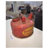 Vintage Galvanized Gasoline Can