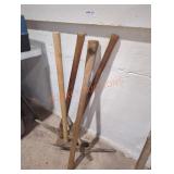 Three Pickaxes and a Sledgehammer