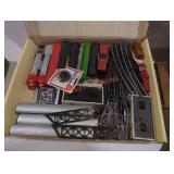 Electric Train Set Pieces Box Lot