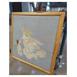 Lavender & Lavender Angel of Mercy Cross Stitch