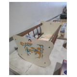 Goldilocks and the Three Bears Themed Vintage Crib