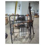 Twin Size Metal Train Themed Bed Frame