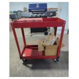 Rolling Tool Cart with Contents