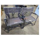 Two Folding Outdoor Chairs