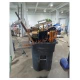 Outdoor Tools & Trashcan Lot