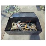Metal Chest with Misc Tools