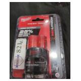 Milwaukee M12 cp 2.5 ah battery