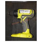 Ryobi 18v 1/2" Drill Driver,Tool Only