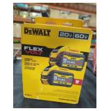 DeWalt 20v/60v flex volt lithium ion 9ah batteries