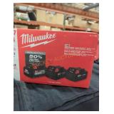 Milwaukee M18 xc 6 ah battery and xc 5 ah
