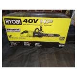 Ryobi 40v 14" Chainsaw Tool Only