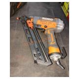 Ridgid Pneumatic 15ga Angled Finish Nailer