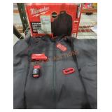 Milwaukee M12 Heated Toughshell Jacket Kit, XL Blk
