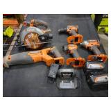 Ridgid 18v 5 Tool Combo Kit