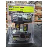 2 Ryobi 18v 6 ah high performance batteries