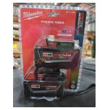 2 Milwaukee M18 xc 3 ah batteries