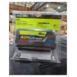 Ryobi 40v 6 ah battery