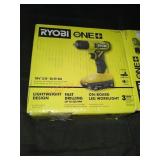 Ryobi 18v 3/8" Drill, Tool Only