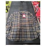 Milwaukee GREY PLAID-XL Flannel Shirt