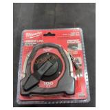 Milwaukee 100ft Steel Closed Reel Long Tape