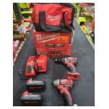 Milwaukee M18 Compact 2-Tool Combo Kit
