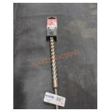 Milwaukee SDS Plus 4 Cutter Solid Carbide 3/4" x
