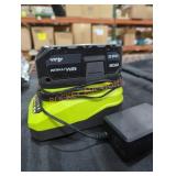 Ryobi 18v 4 ah battery and charger