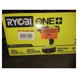 Ryobi 18v 1/2" Impact Wrench Kit
