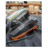 Ridgid 18v 2 ah battery and charger