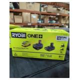 Ryobi 18v lithium starter kit