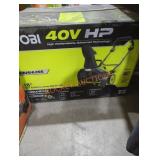 Ryobi 40V 18" Snow Blower Kit