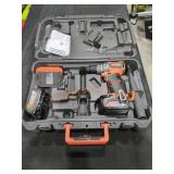 Ridgid 18v 1/2" Hammer Drill Driver Kit