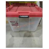 Husky 27 Gal Clear Storage Container