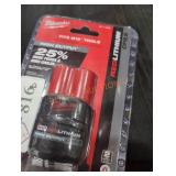 Milwaukee M12 cp 2.5 ah battery