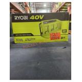 Ryobi 40V 3-Port Quick Charger