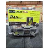 Ryobi 18v 2 ah battery