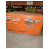 Ridgid 10" Table Saw With Folding Stand