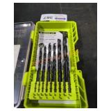 Ryobi Black Oxide Drill Bit Set