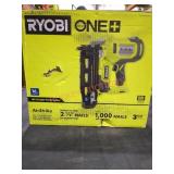 Ryobi 16ga 18v Straight Finish Nailer, Tool Only
