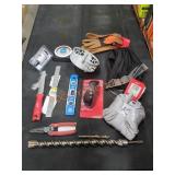 Box Lot Assorted Tools And Accessories