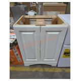 White Base Cabinet w/ Top 24" x 18-3/4" x 32-1/4"