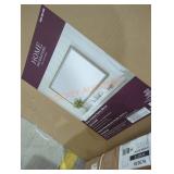 31.5" framed vanity mirror