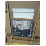 24" base cabinet satin white