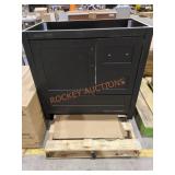 Black Vanity Without Sink Top APPROX MEASUREMENTS