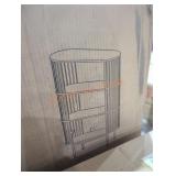 Modway black cabinet