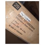 30"W x 24 "D x 34.5 "H Microwave Base Cabinet