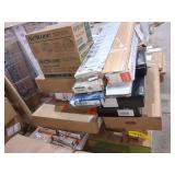 Skid Assorted Vinyl Flooring and Tiles