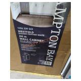 Hampton Bay 24 in Wall Cabinet