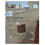 Winslow 30" x 38" Single Frame Round Mirror