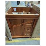 Naples 24" Vanity, Warm Cinnamon